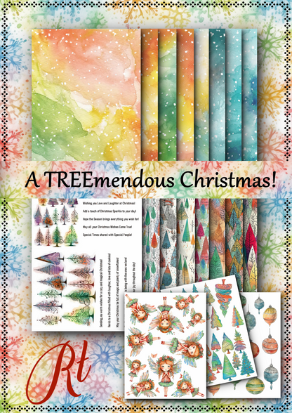 A TREEmendous Christmas A4 Digital Download