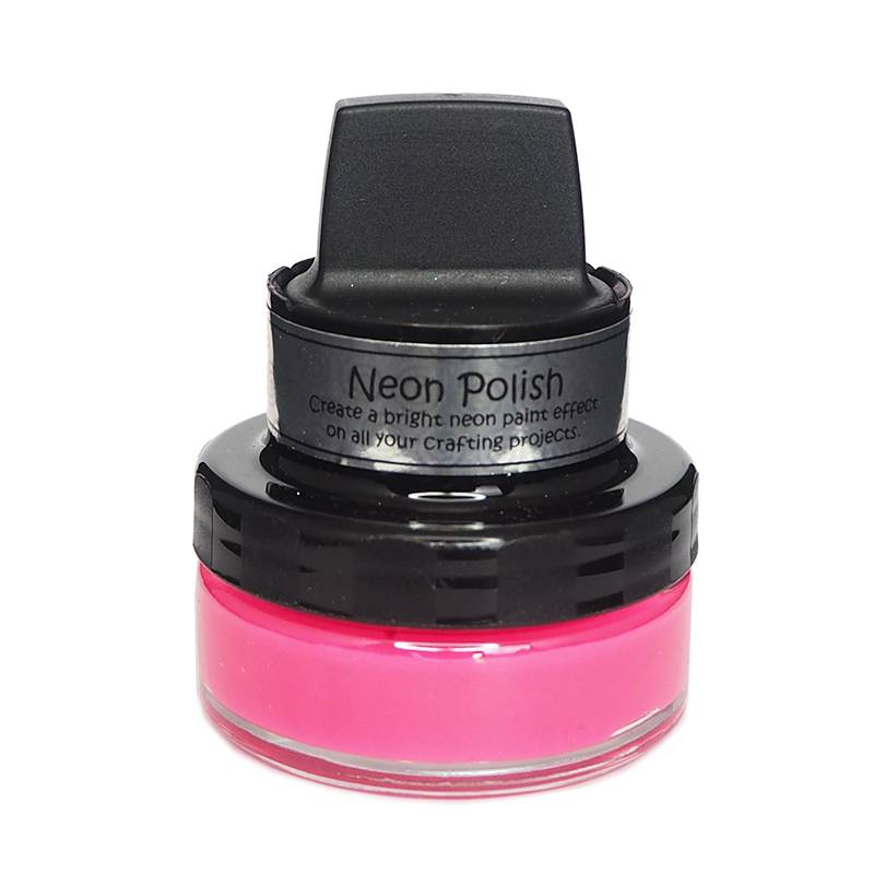 Cosmic Shimmer Neon Polish Shocking Pink 50ml