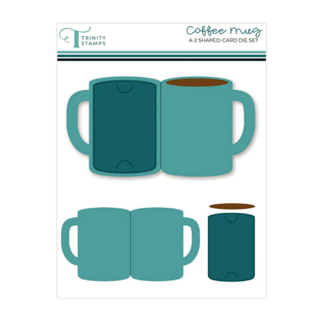 Coffee Mug-Shaped Card Die Set