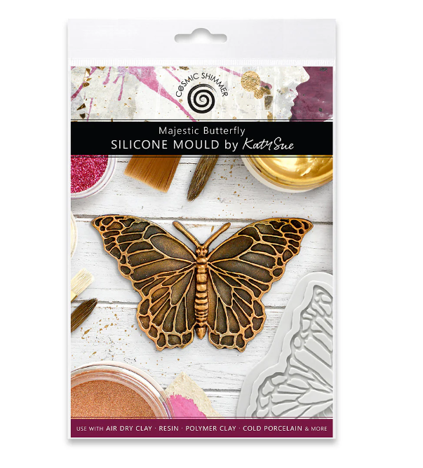 Cosmic Shimmer Majestic Butterfly Silicone Mould