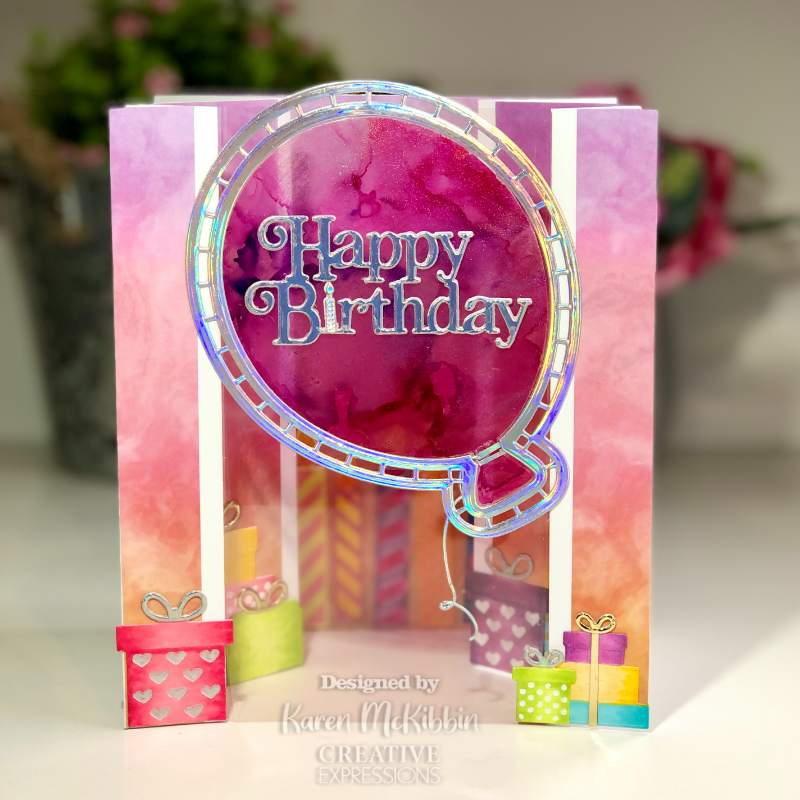 Sue Wilson Mini Expressions Happy Birthday Candle Craft Die