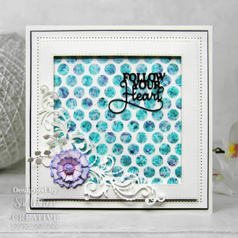 Sue Wilson Mini Expressions Follow Your Heart Craft Die