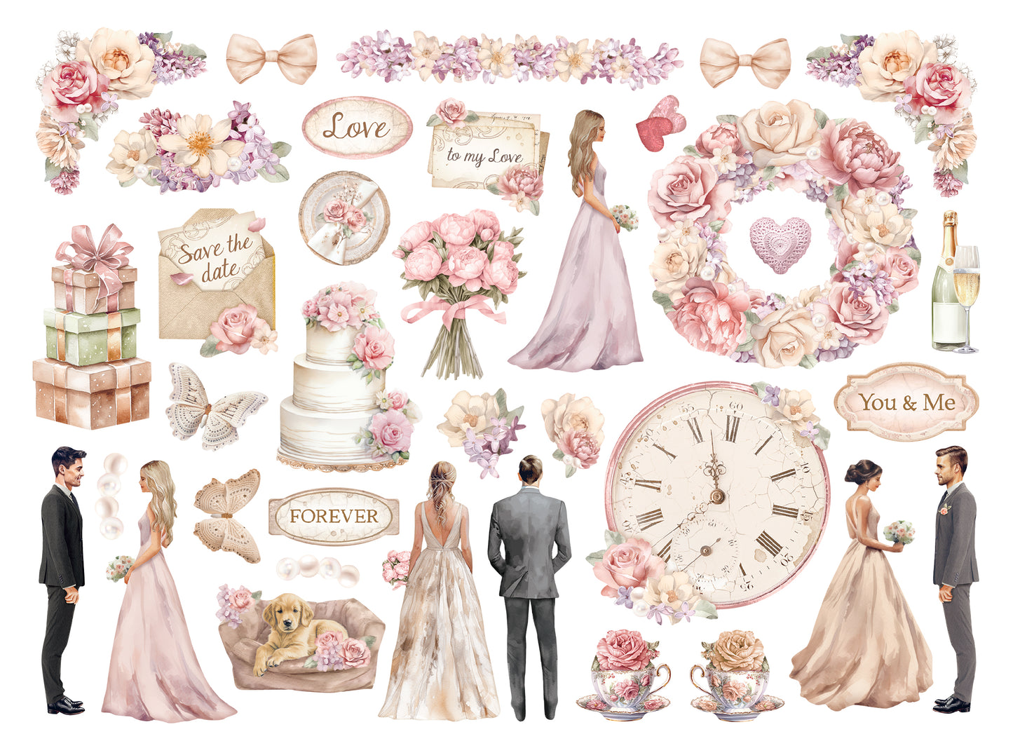 Romance Forever Ceremony Edition - Die cuts