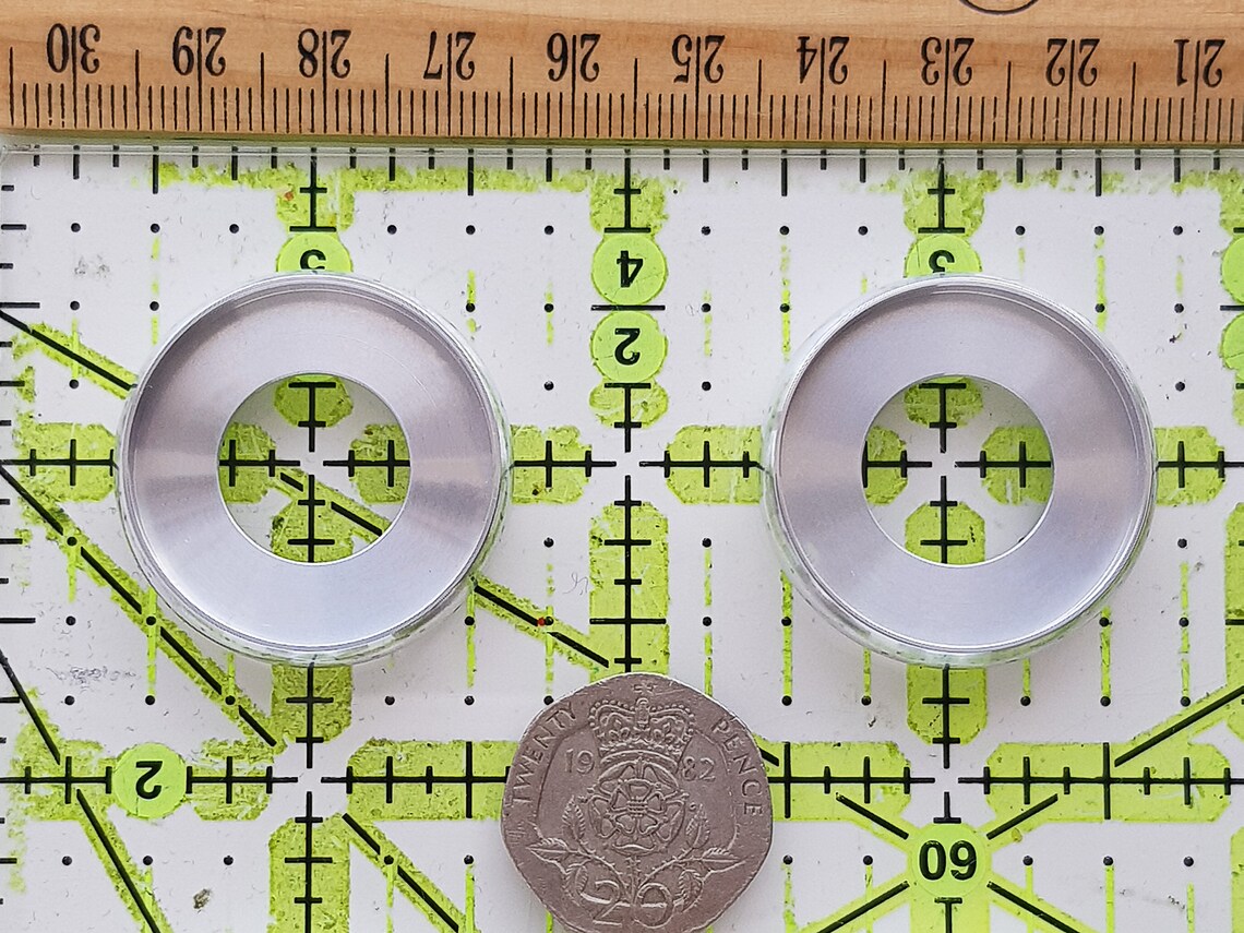 Aluminium discs for Happy Planners and Staples Arc - Size 1.25"