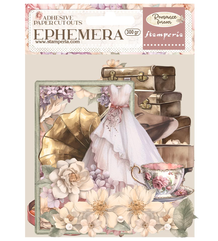 Romance Forever Stamperia Ephemera -Journaling Edition