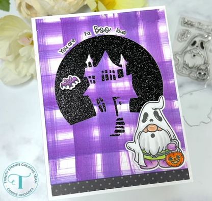 Fa-boo-lus Gnome 2 x 3 Stamp and Die Set