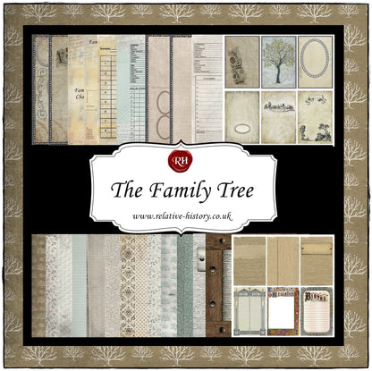 Family Tree Papercraft Collection