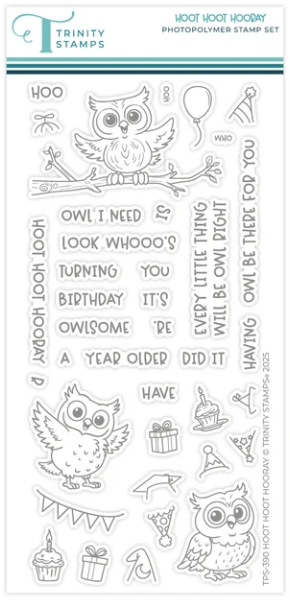 Hoot Hoot Hooray Coordinating Stamp and Die Set