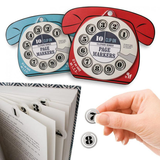 Bookmark Page Markers - Numbers