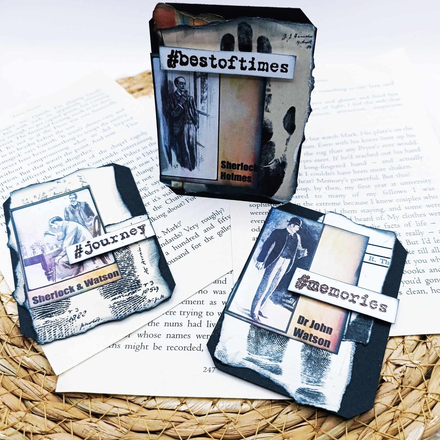 Sherlock Holmes Evidence Pack - A4 Cutting Collection Digital Download