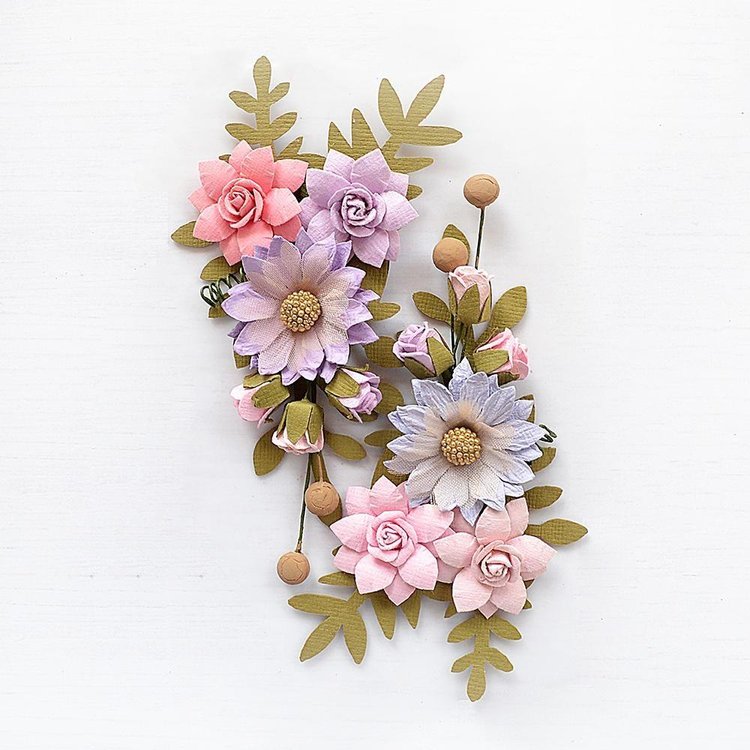 Fairy Rosa Paper Flowers - Fairy Sparkle