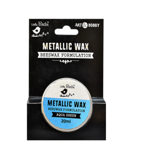 Metallic Wax Aqua Sheen 20ml