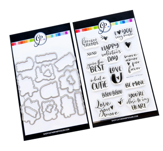 More Amor Sentiments Stamp & Die Bundle