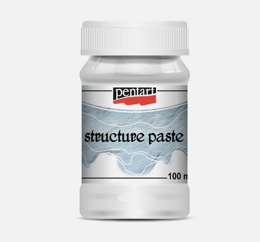 Bottle of Penhari structure paste on a white background
