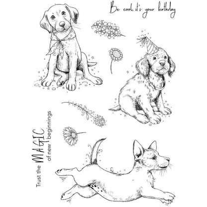 Puppy Creative Stamp