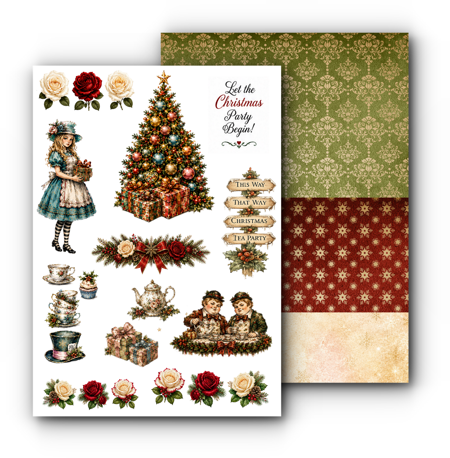 RT Craft Challenge - The Christmas Tea Party July 2026