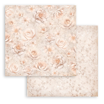 Romance Forever 8 x 8 pad - Stamperia