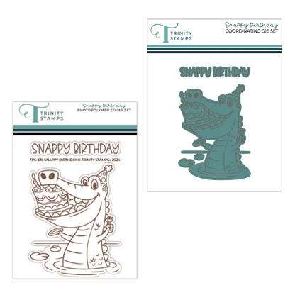 Snappy Birthday Stamp Set with Coordianating Die Set
