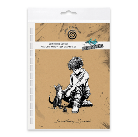 Something Special Pre Cut Rubber Stamp Set by Andy Skinner