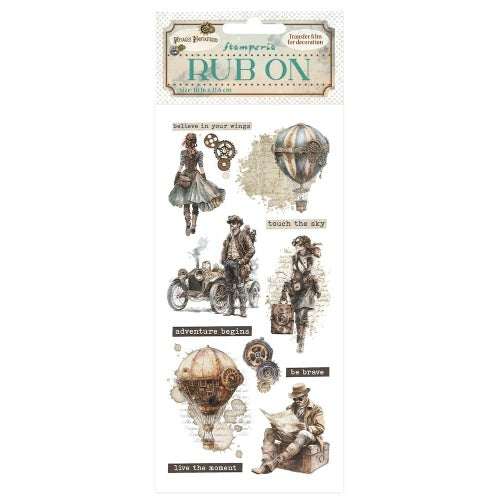 Stamperia Rub On's - Voyage Fantastiques - Explorers