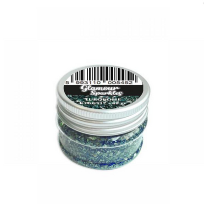 Sparkling Turquoise - Sparkles gr 40
