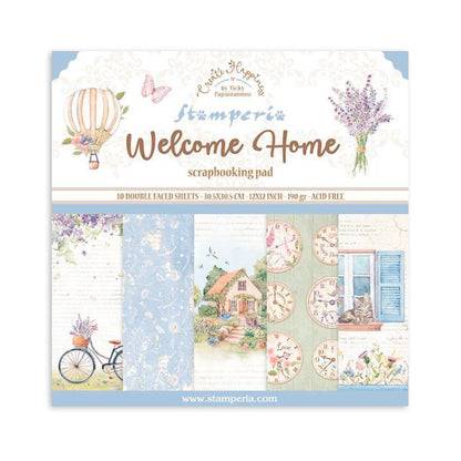 Create Happiness Welcome Home 8 x 8 Scrapbook Pad
