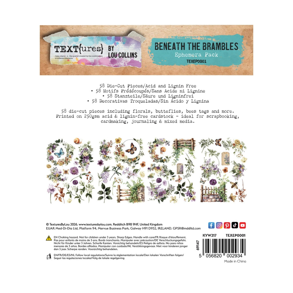 TEXT{ures} Beneath the Brambles Ephemera Pack