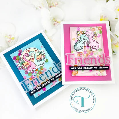 Simply Sentimental - Friend 4x8 Stamp Set