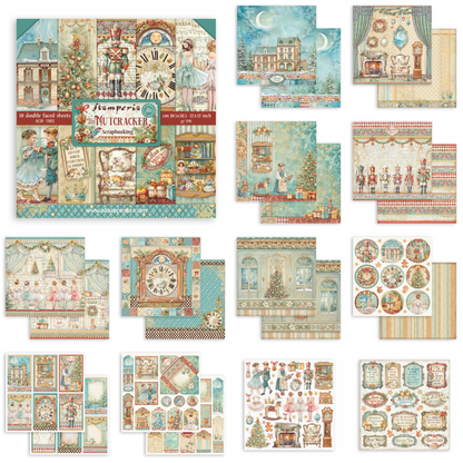 The Nutcracker Scrapbooking Pad  12" x 12"