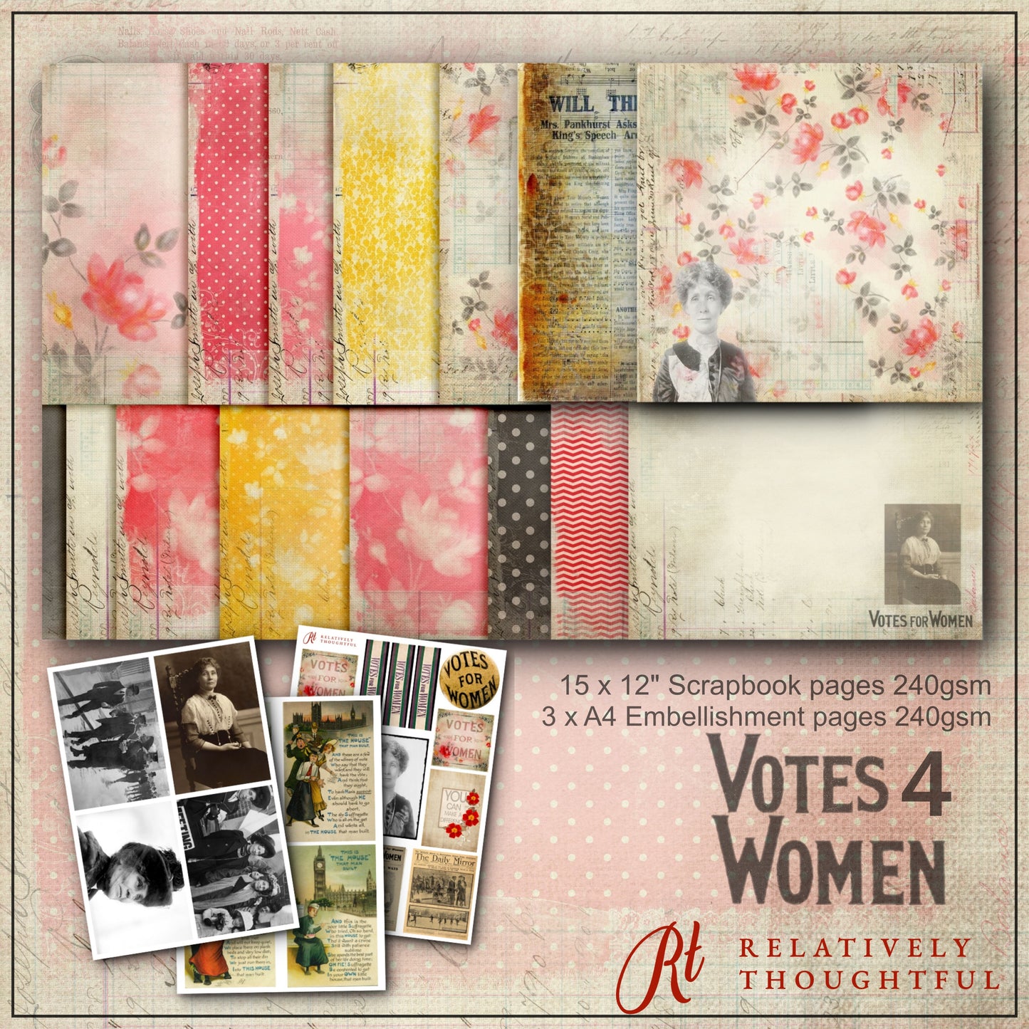 Votes 4 Women Digital Download