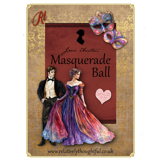 Jane Austen - Masquerade Ball Digital Download