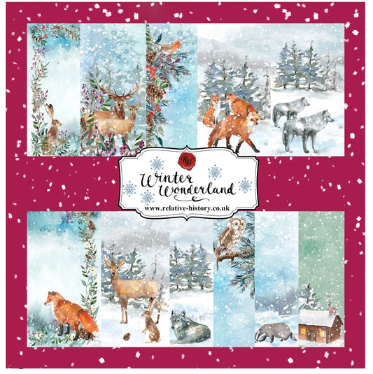 Winter Wonderland Papercraft Collection