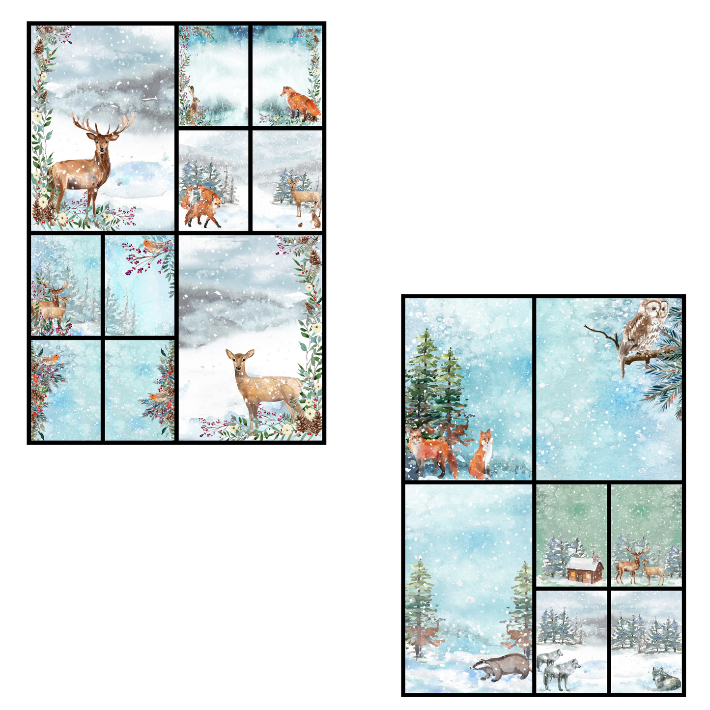 Winter Wonderland Papercraft Collection