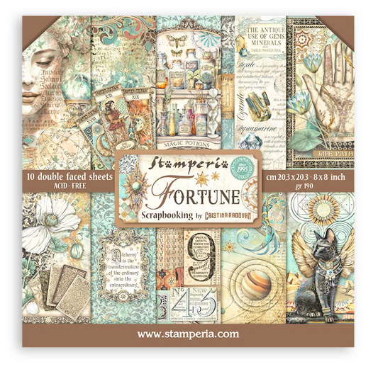 Fortune - Scrapbook Pad 8 x 8