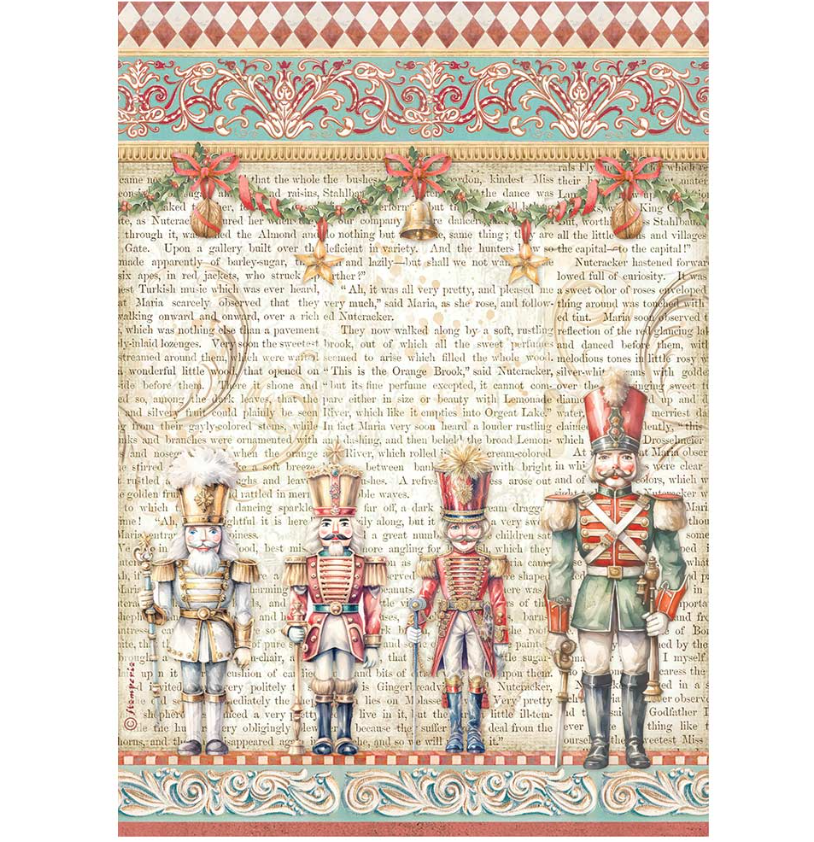 The Nutcracker soldiers - A4 Rice paper