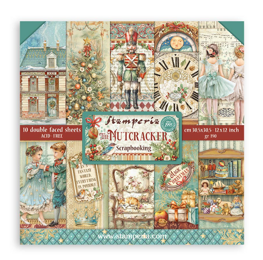 The Nutcracker Scrapbooking Pad  12" x 12"