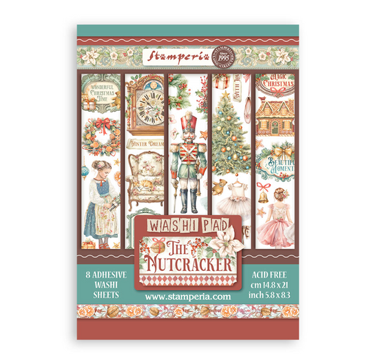 The Nutcracker - Washi pad 8 sheets A5