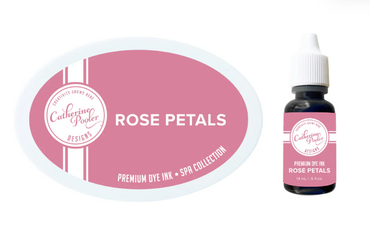 Rose Petals Ink Pad and refil