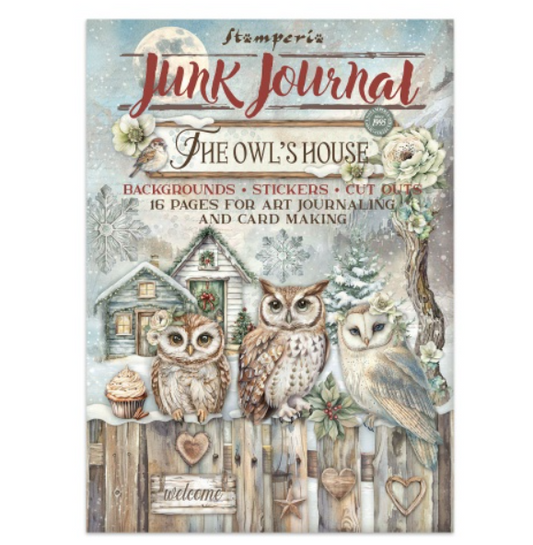 Junk journal stickers, cut-outs, backgrounds - The Owl's House