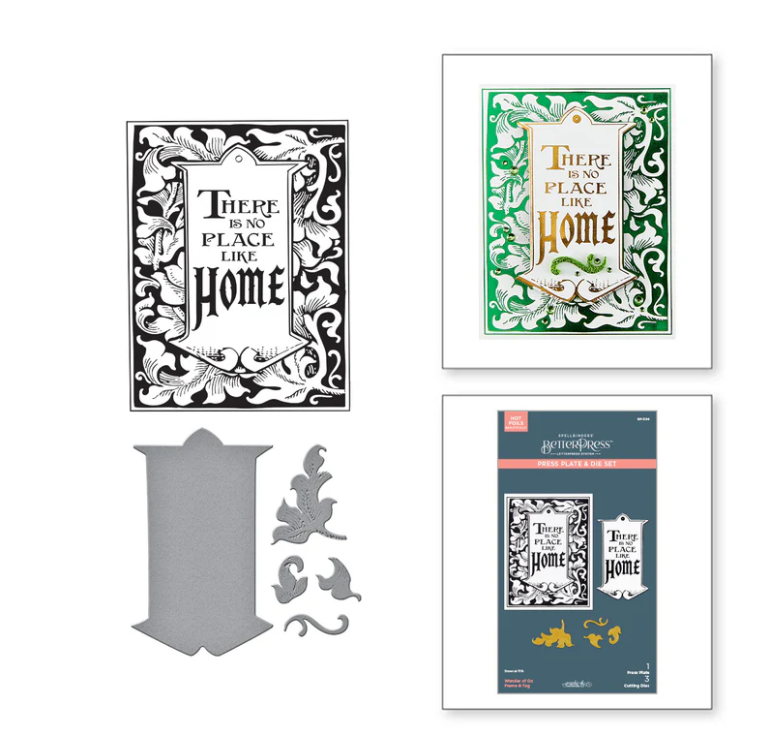 Wonder of Oz Frame & Tag BetterPress Plate & Die Set