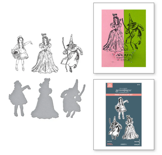 Wonder of Oz, Dorothy & the Witches BetterPress Plate & Die Set