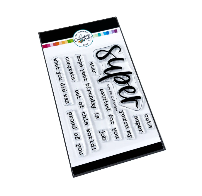 Super Star Sentiments Stamp Set