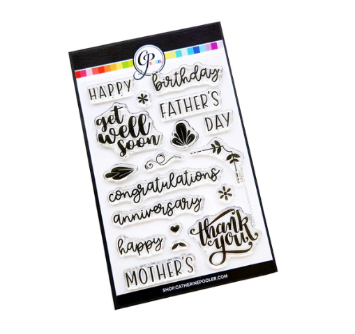 Stated Simply Sentiments Stamp Set