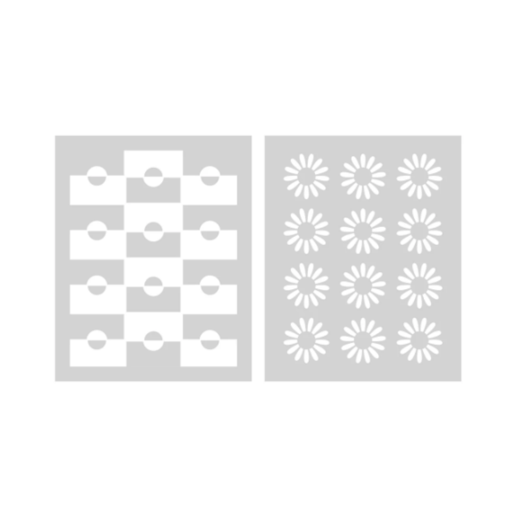 Flirty Blooms Layered Stencils