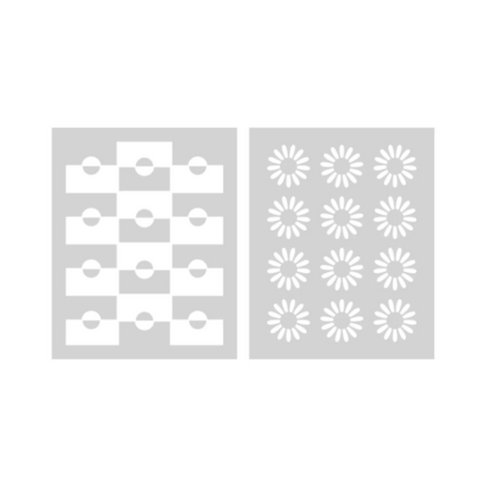 Flirty Blooms Layered Stencils