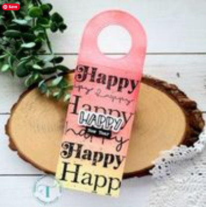 Simply Sentimental - Happy 4x8 Stamp Set