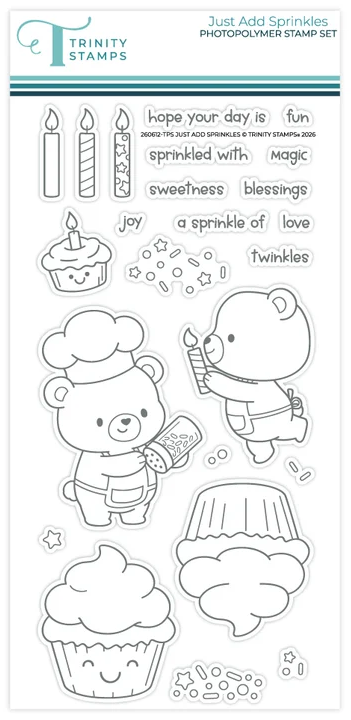Just Add Sprinkles Coordinating Stamp and Die Set