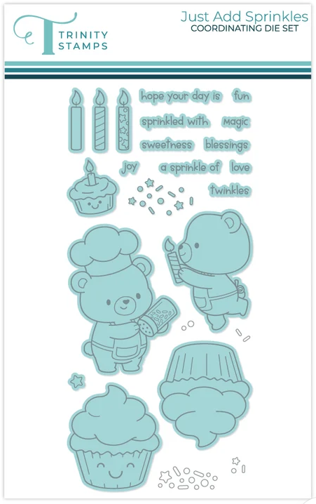 Just Add Sprinkles Coordinating Stamp and Die Set
