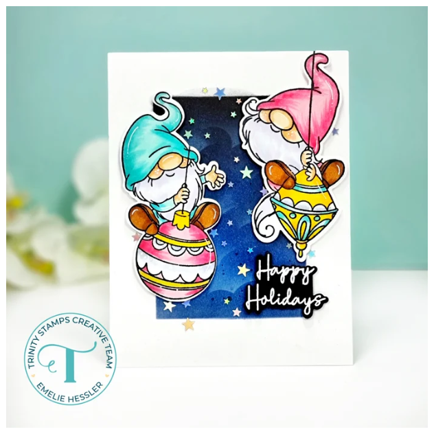 Holiday Hang Out Coordinating Die and Stamp Set