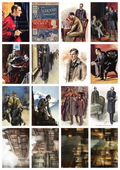 Sherlock Holmes 4 x 6 Postcard Pack